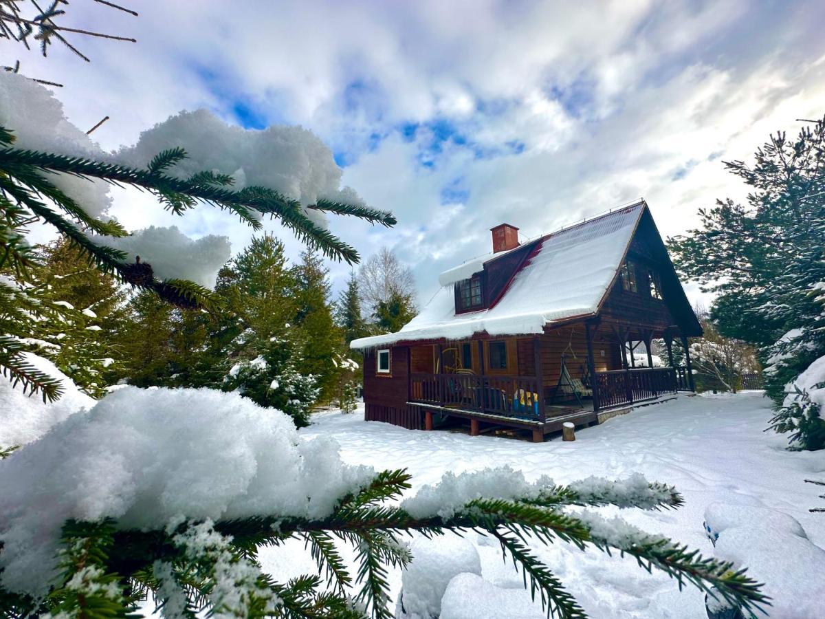 Urocza Chata Z Sauna W Bieszczadzkim Parku Krajobrazowym Bukowiec  Exteriör bild