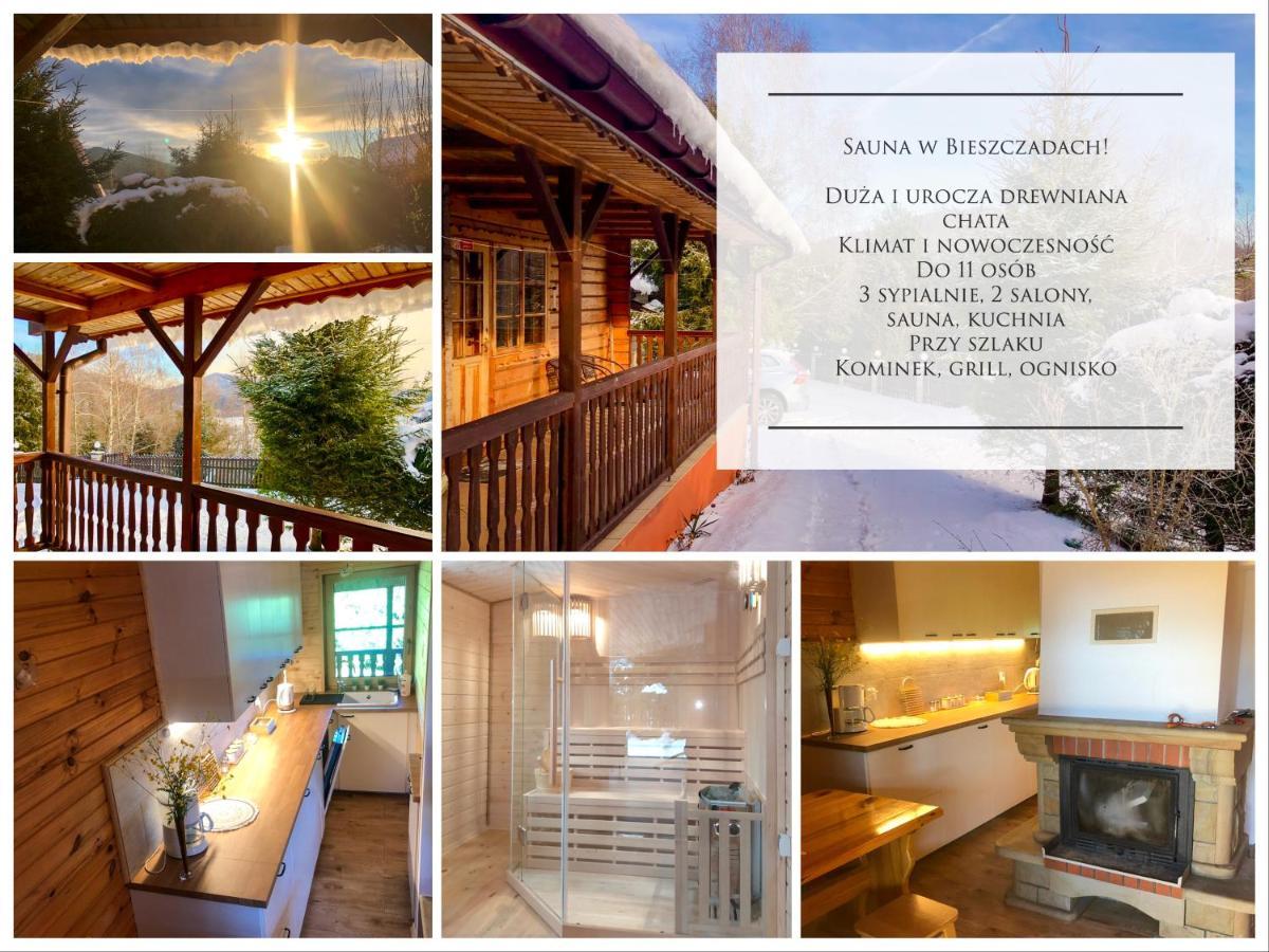Urocza Chata Z Sauna W Bieszczadzkim Parku Krajobrazowym Bukowiec  Exteriör bild