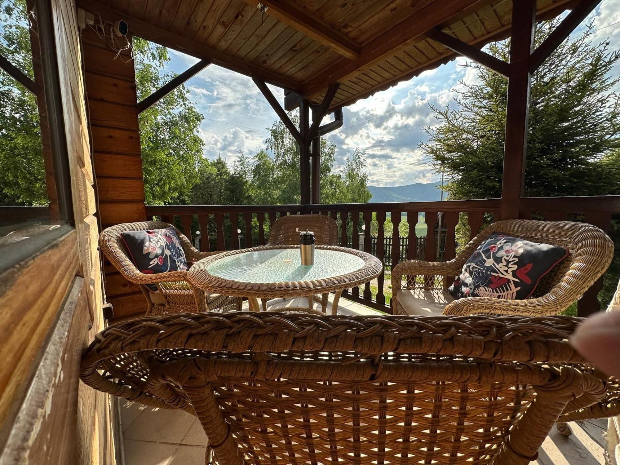 Urocza Chata Z Sauna W Bieszczadzkim Parku Krajobrazowym Bukowiec  Exteriör bild